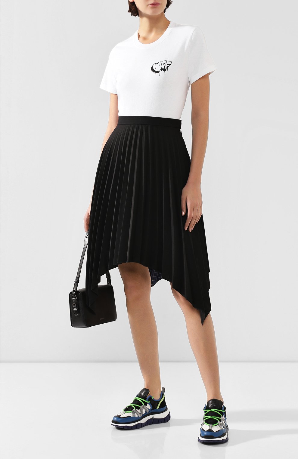 Хлопковая футболка OFF-WHITE, арт. 0WAA049F19B070660110, фото 2