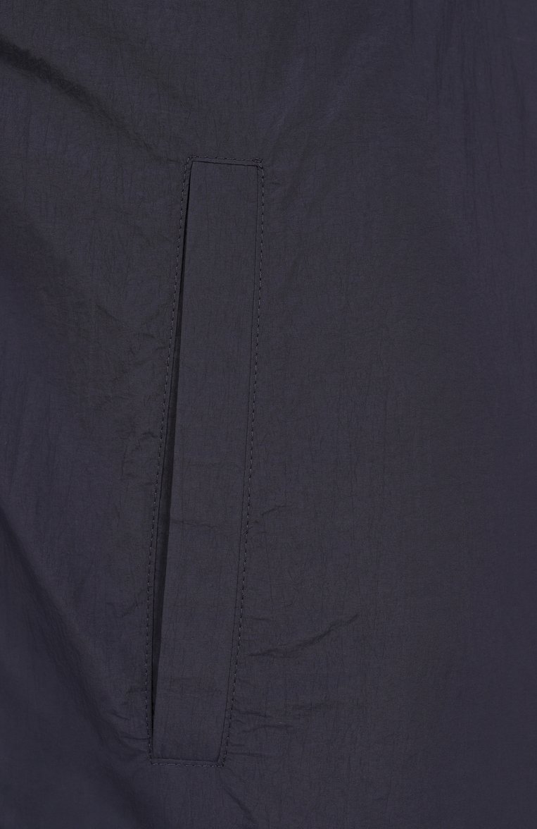 Мужская двусторонняя куртка CORNELIANI темно-синего цвета, арт. 25L5P3-2520153 | Фото 7 (Рукава: Длинные; Материал внешний: Лен; Длина (верхняя одежда): Короткие; Материал подклада: Синтетический материал; Кросс-КТ: Легкие; Стили: Кэжуэл)