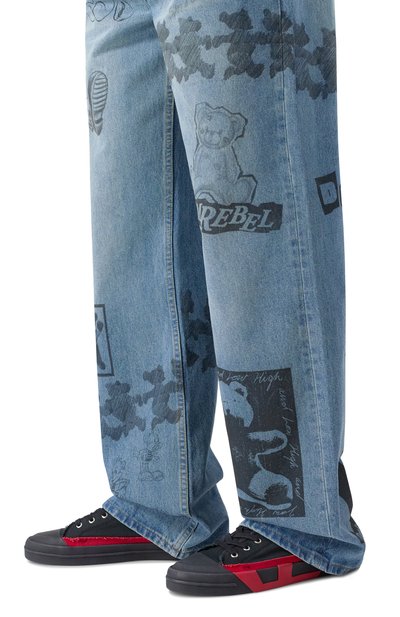 Текстильные кеды s-d-verse mid ii DIESEL, арт. Y03723/P8114, фото 3