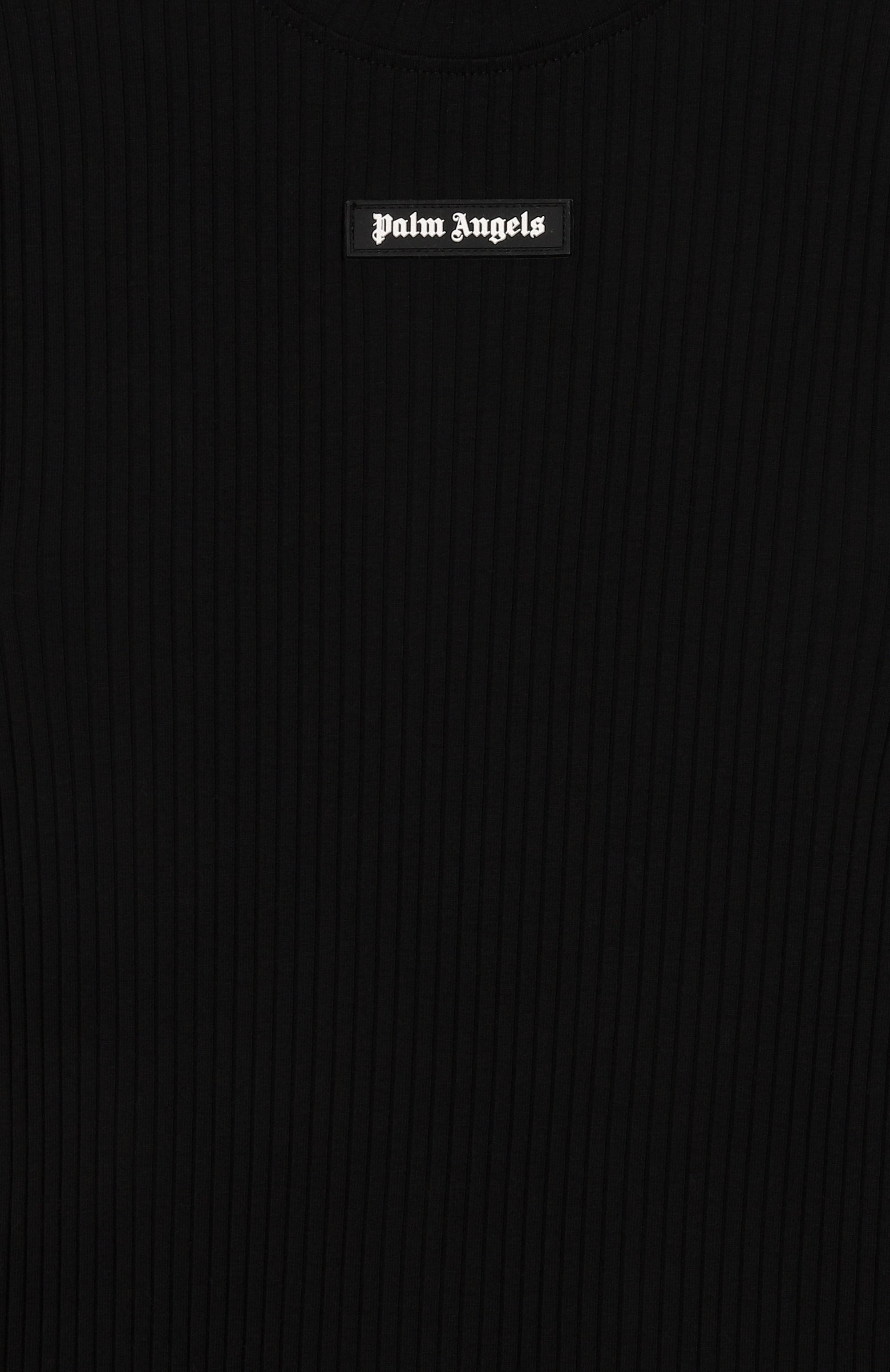 Хлопковое платье PALM ANGELS, арт. PGDB025S26JER001, фото 3