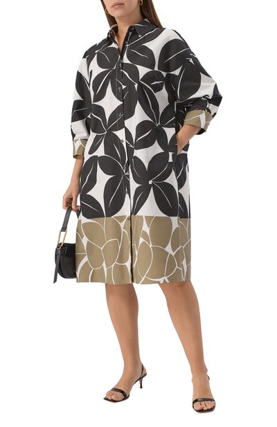 Хлопковое платье PERSONA BY MARINA RINALDI, арт. FU0C0, фото 2