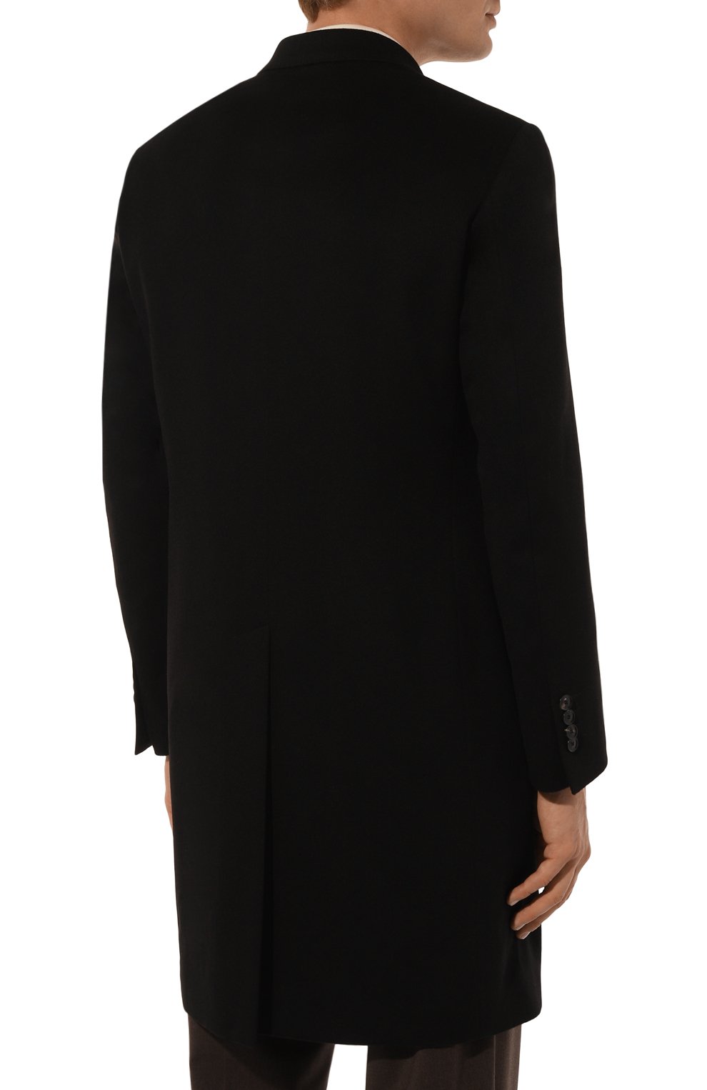 Кашемировое пальто SARTORIA LATORRE черного цвета по цене 184500 руб., арт. A0STA/UG074X, фото 4 Кашемировое пальто SARTORIA LATORRE, арт. A0STA/UG074X, фото 4