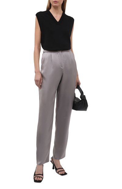 Шелковые брюки GIORGIO ARMANI, арт. 1SHPP0G2/T001Y, фото 2