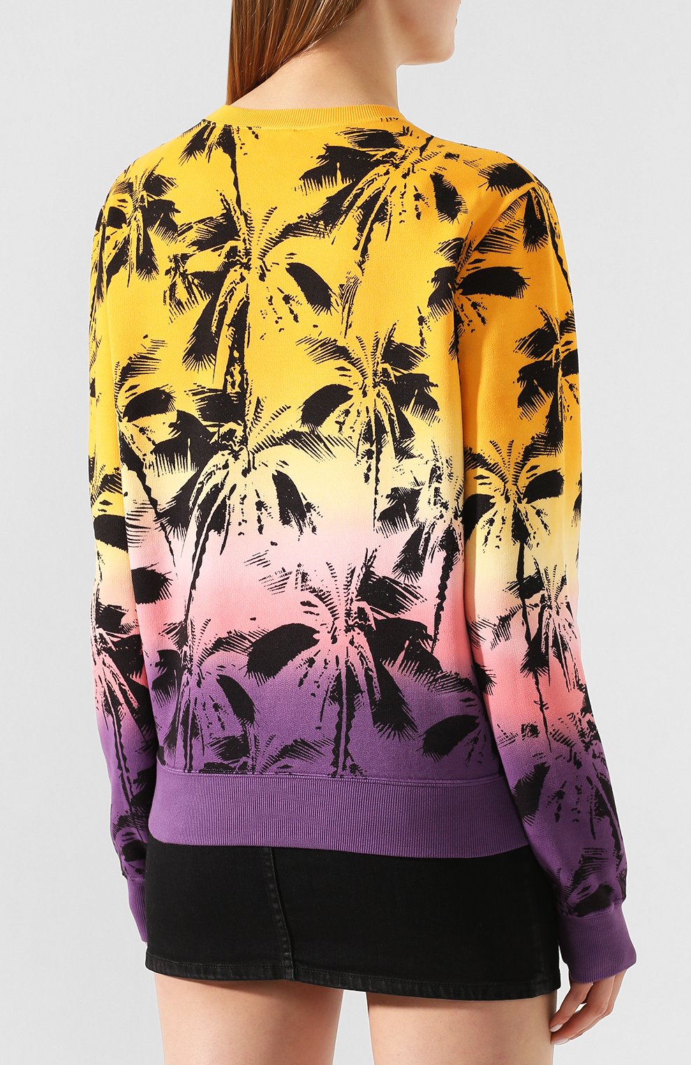 Хлопковый свитшот SAINT LAURENT, арт. 601516/YBNX2, фото 4