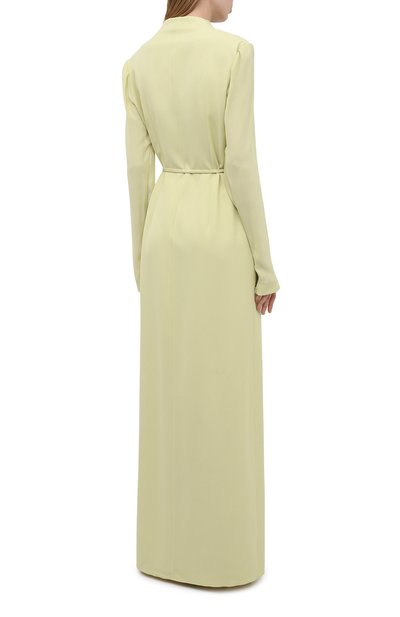 Платье из вискозы GIVENCHY светло-зеленого цвета по цене 519000 руб., арт. BW214Z10F4, фото 4 Платье из вискозы GIVENCHY, арт. BW214Z10F4, фото 4