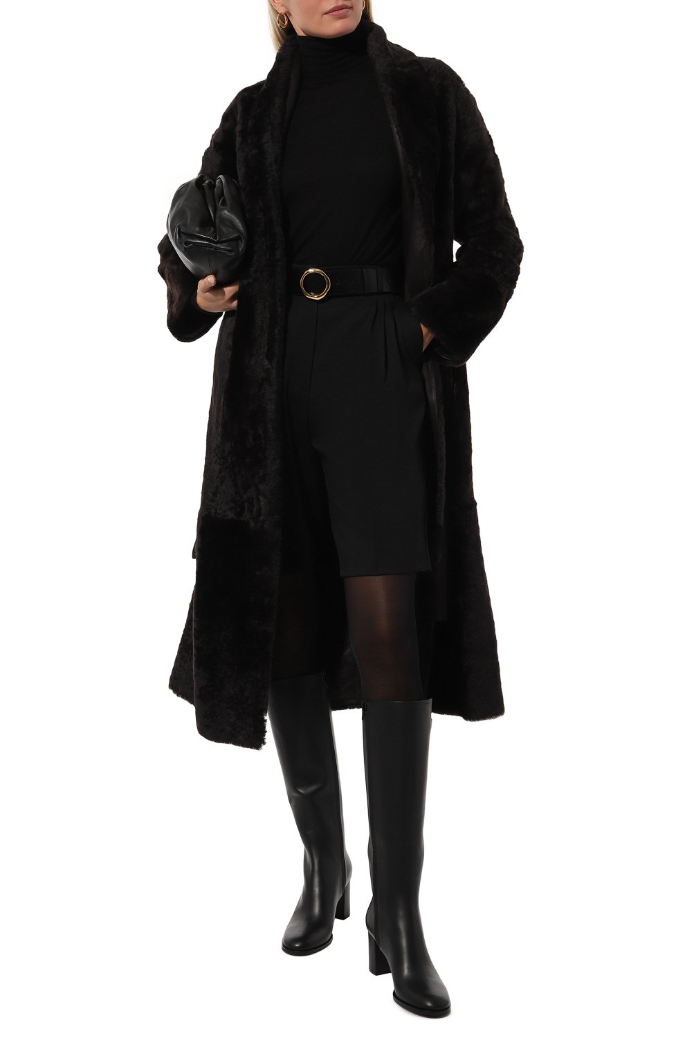 Шуба из овчины YVES SALOMON, арт. 24WYM61018MERL, фото 2