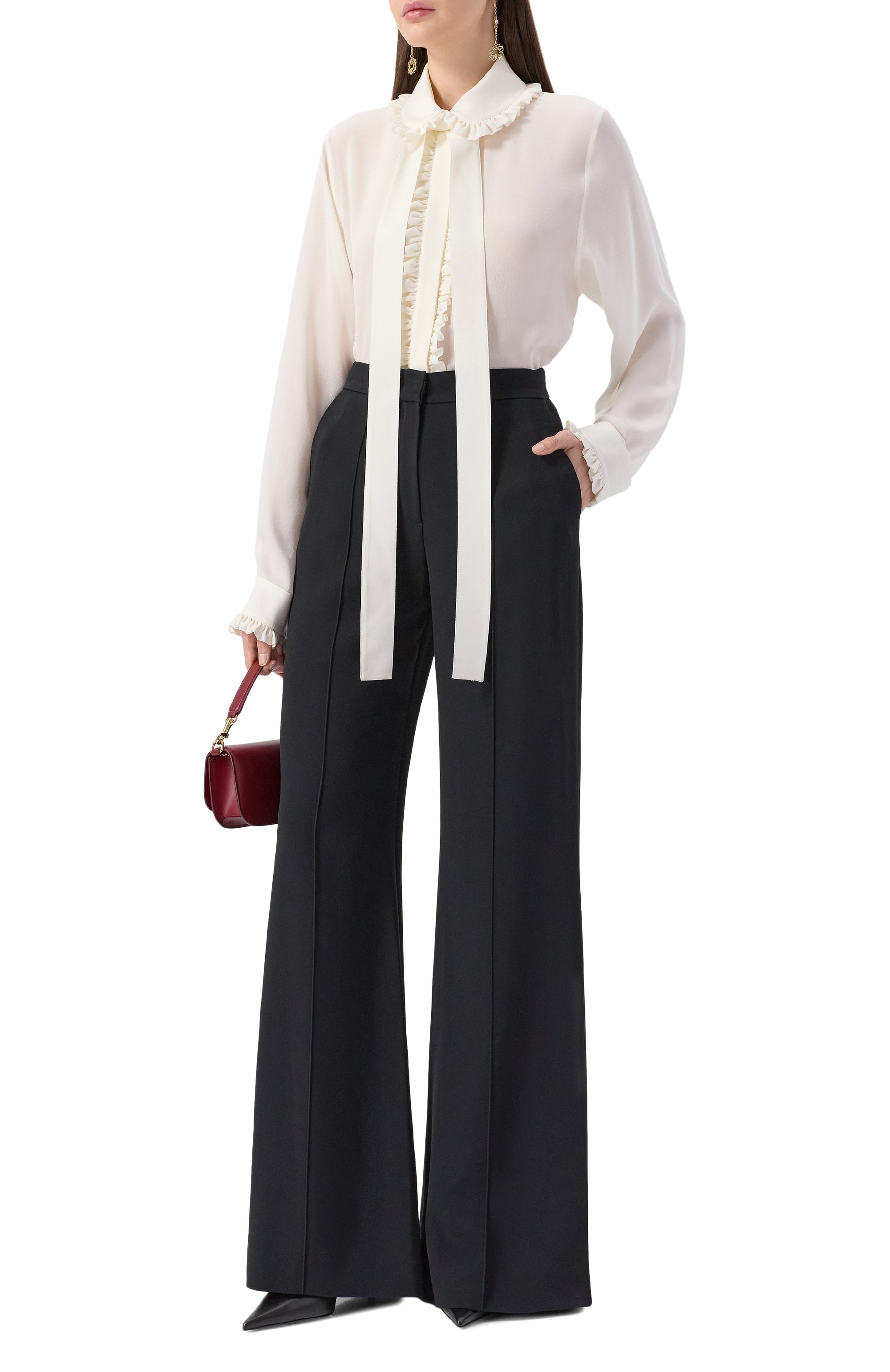 Шелковая блузка ELIE SAAB, арт. SH134NF25SI001, фото 2