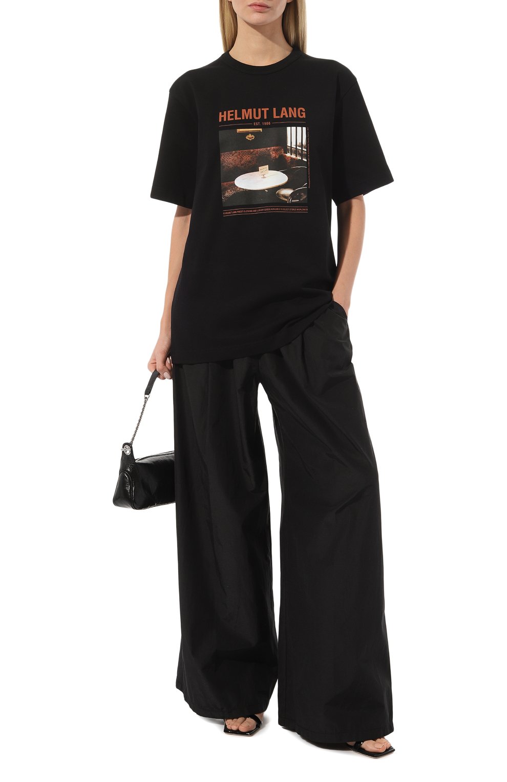 Хлопковая футболка HELMUT LANG, арт. M05HM526, фото 2