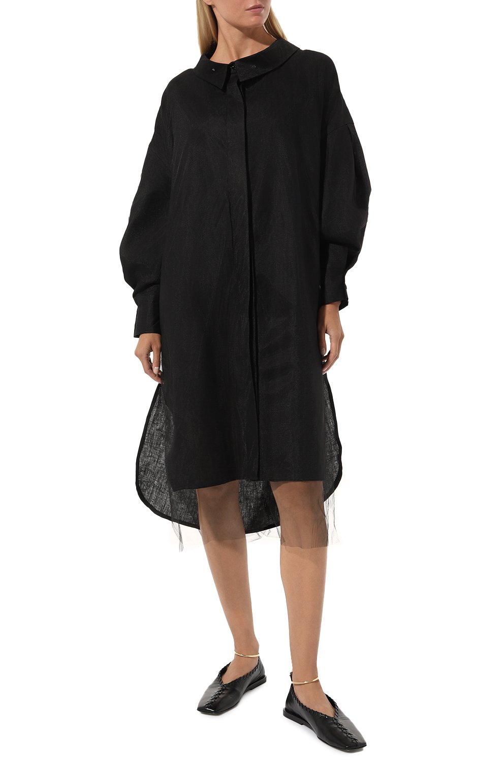 Платье изо льна и хлопка MIDGARD PARIS, арт. B42701, фото 3