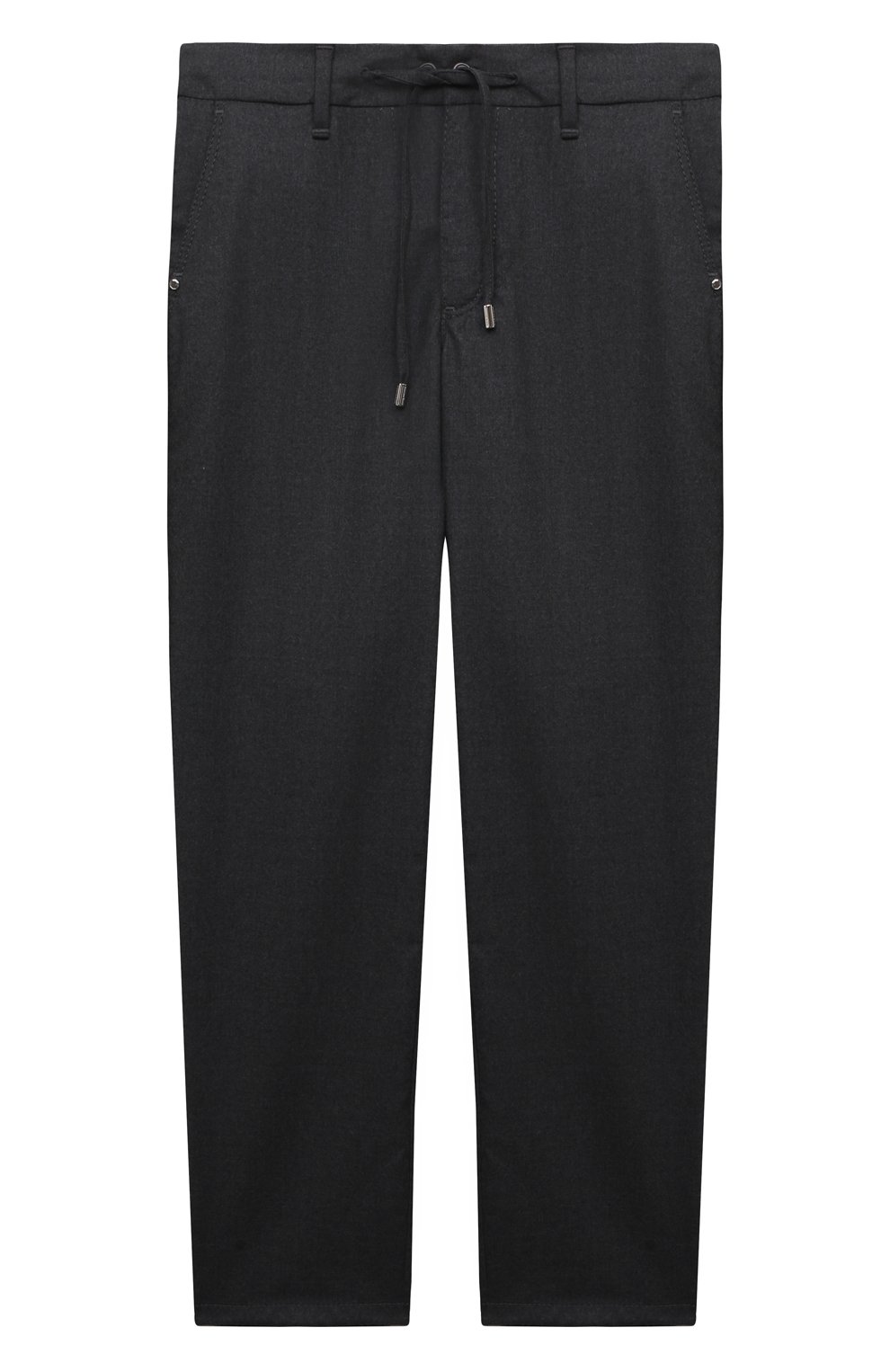 Шерстяные брюки STEFANO RICCI JUNIOR темно-серого цвета по цене 76050 руб., арт. Y8T3300200/T9881, фото 1 Шерстяные брюки STEFANO RICCI JUNIOR, арт. Y8T3300200/T9881, фото 1