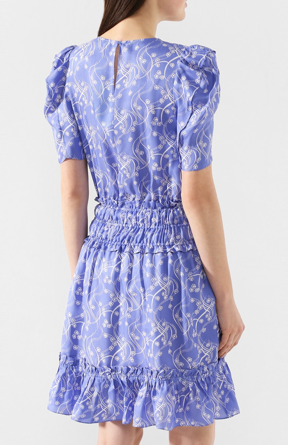 Платье из смеси вискозы и шелка KENZO, арт. FA52R0183521, фото 4