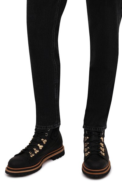 Ботинки из кожи крокодила ZILLI, арт. MDW-B082/0C1, фото 3