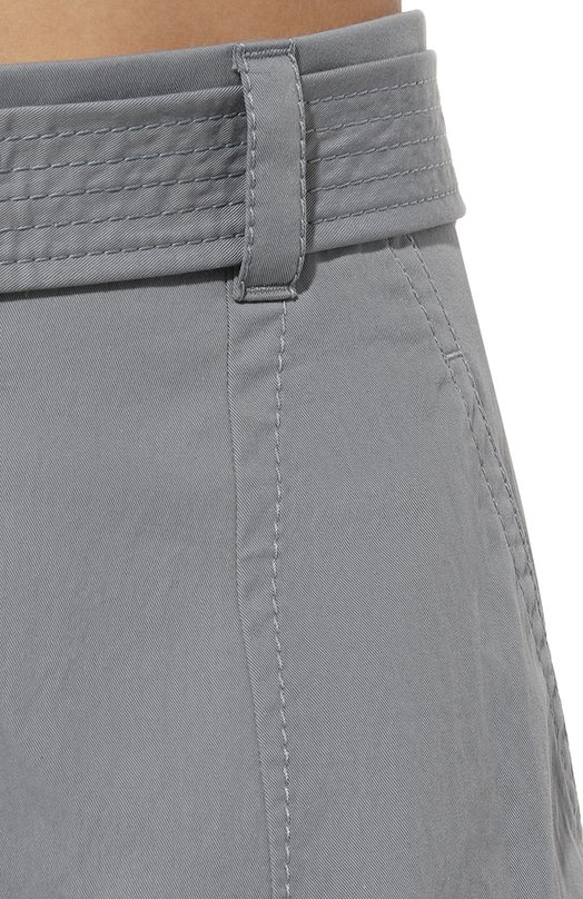 Хлопковые брюки Brunello Cucinelli ML180B1346 Голубой  ML180B1346 Фото 5