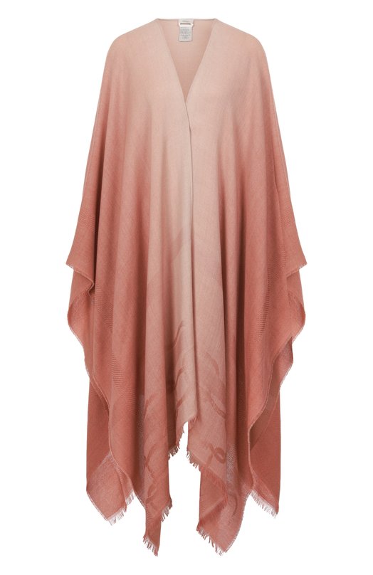Накидка из шерсти и кашемира Agnona AM0903/H1070 Розовый AM0903/H1070