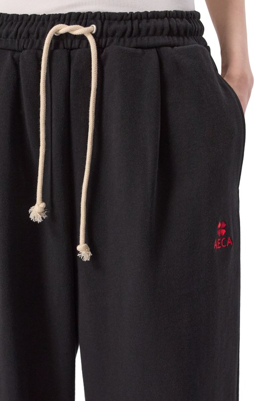 Хлопковые брюки AECA WHITE AWCMFWBDBPLSO001C0.BLACK (XL) Чёрный  AWCMFWBDBPLSO001C0.BLACK (XL) Фото 5