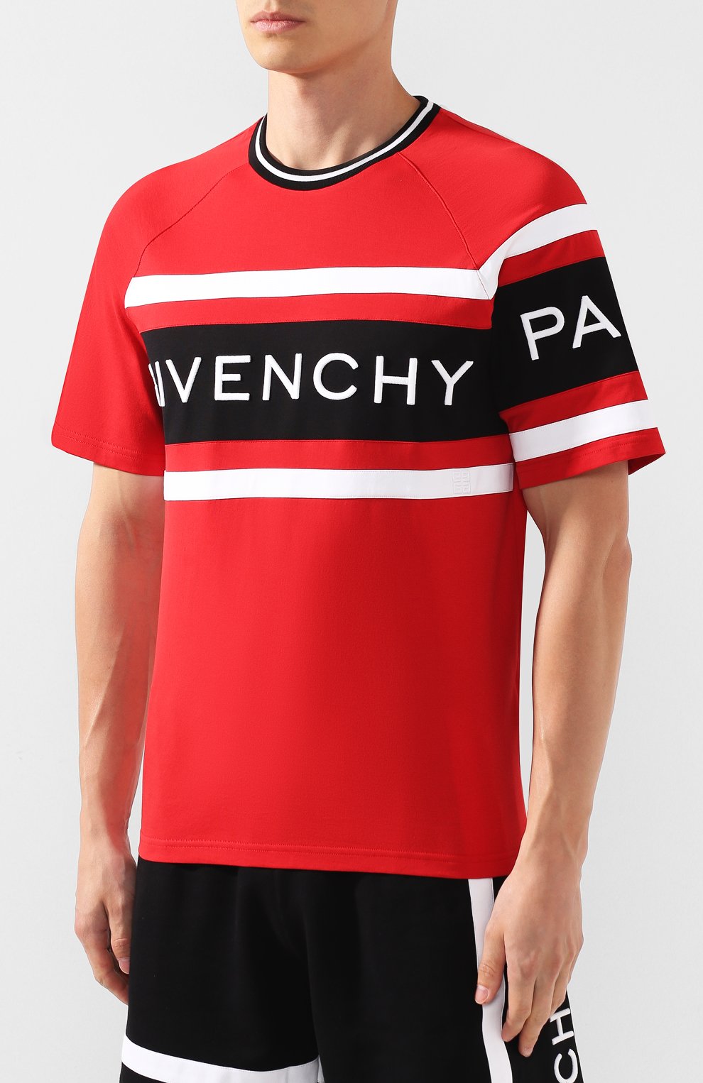 Хлопковая футболка GIVENCHY, арт. BM70KV3002, фото 3