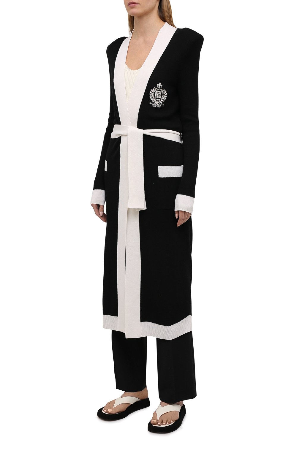 Кардиган из кашемира и шелка BALMAIN, арт. VF2KN005/KA03, фото 3