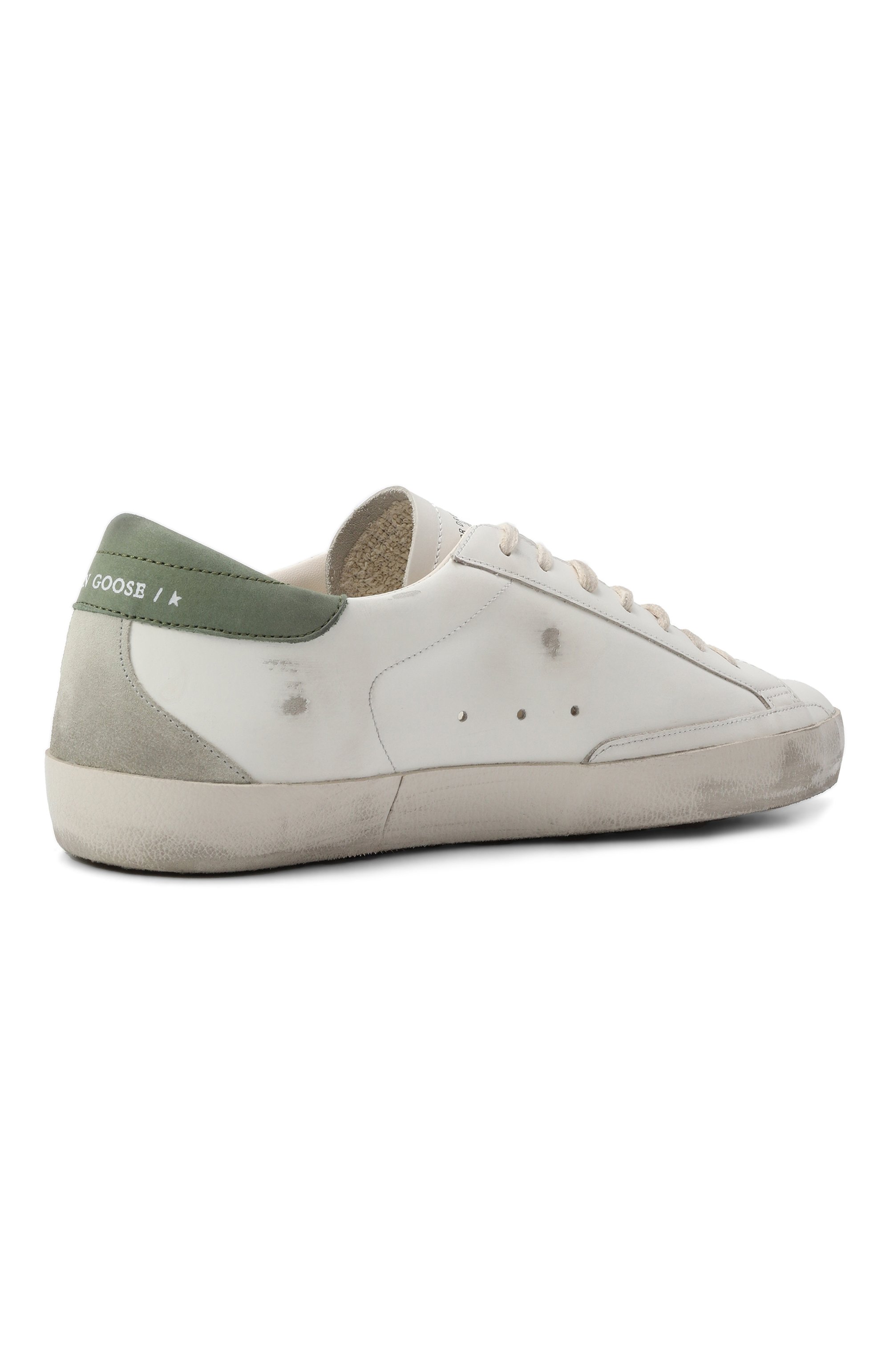 Кожаные кеды super-star GOLDEN GOOSE DELUXE BRAND, арт. GMF00102.F006899, фото 5