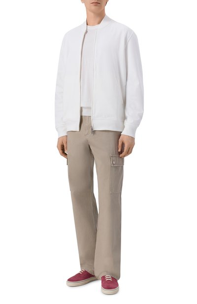 Замшевые кеды BRUNELLO CUCINELLI, арт. MZUPIGZ334, фото 2