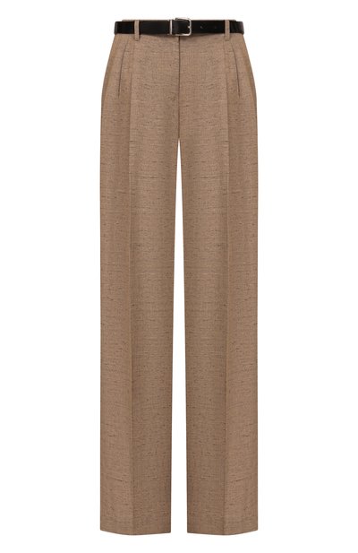 Женские брюки из вискозы и льна DOLCE & GABBANA, арт. FTDMIT/HUMWC