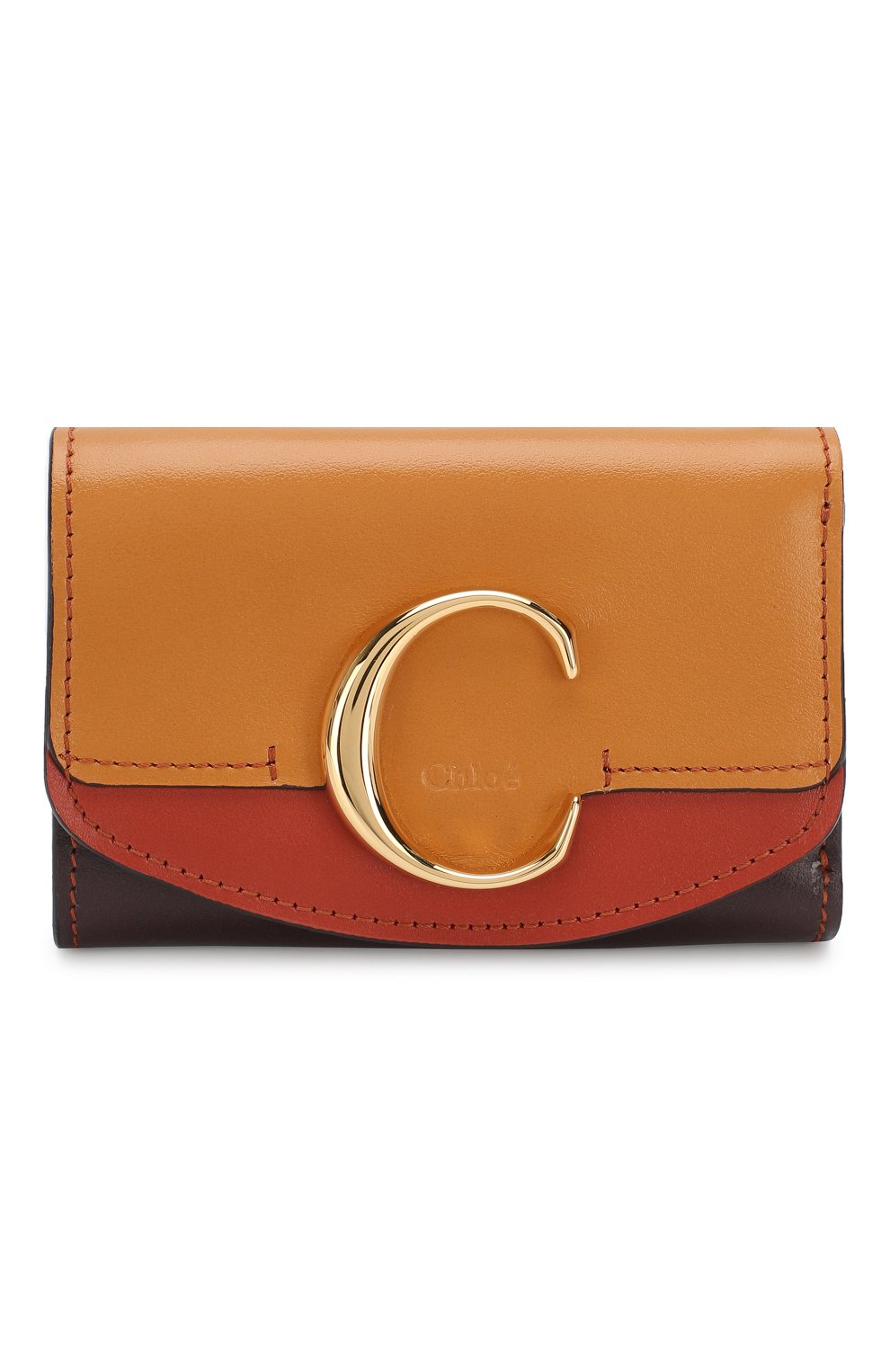Кожаное портмоне chloé c CHLOÉ, арт. CHC19AP058B52, фото 1
