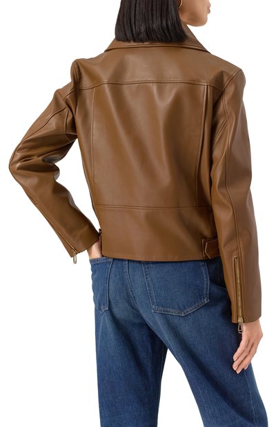 Кожаная куртка MVST, арт. ZBCK-Y089, фото 4