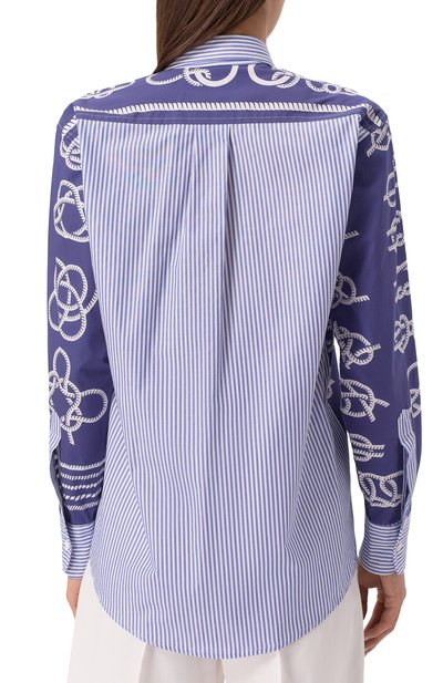 Хлопковая рубашка FORTE DEI MARMI COUTURE, арт. 25SF5123, фото 4