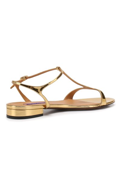 Кожаные сандалии RALPH LAUREN, арт. 800753818, фото 4