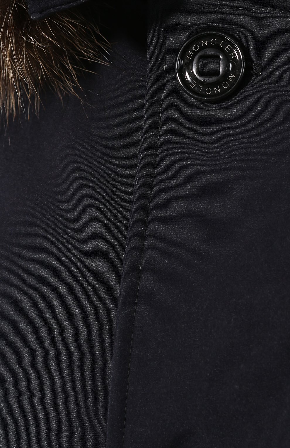 Пуховая парка pola с отделкой из меха енота MONCLER, арт. E2-091-42392-25-57843, фото 5