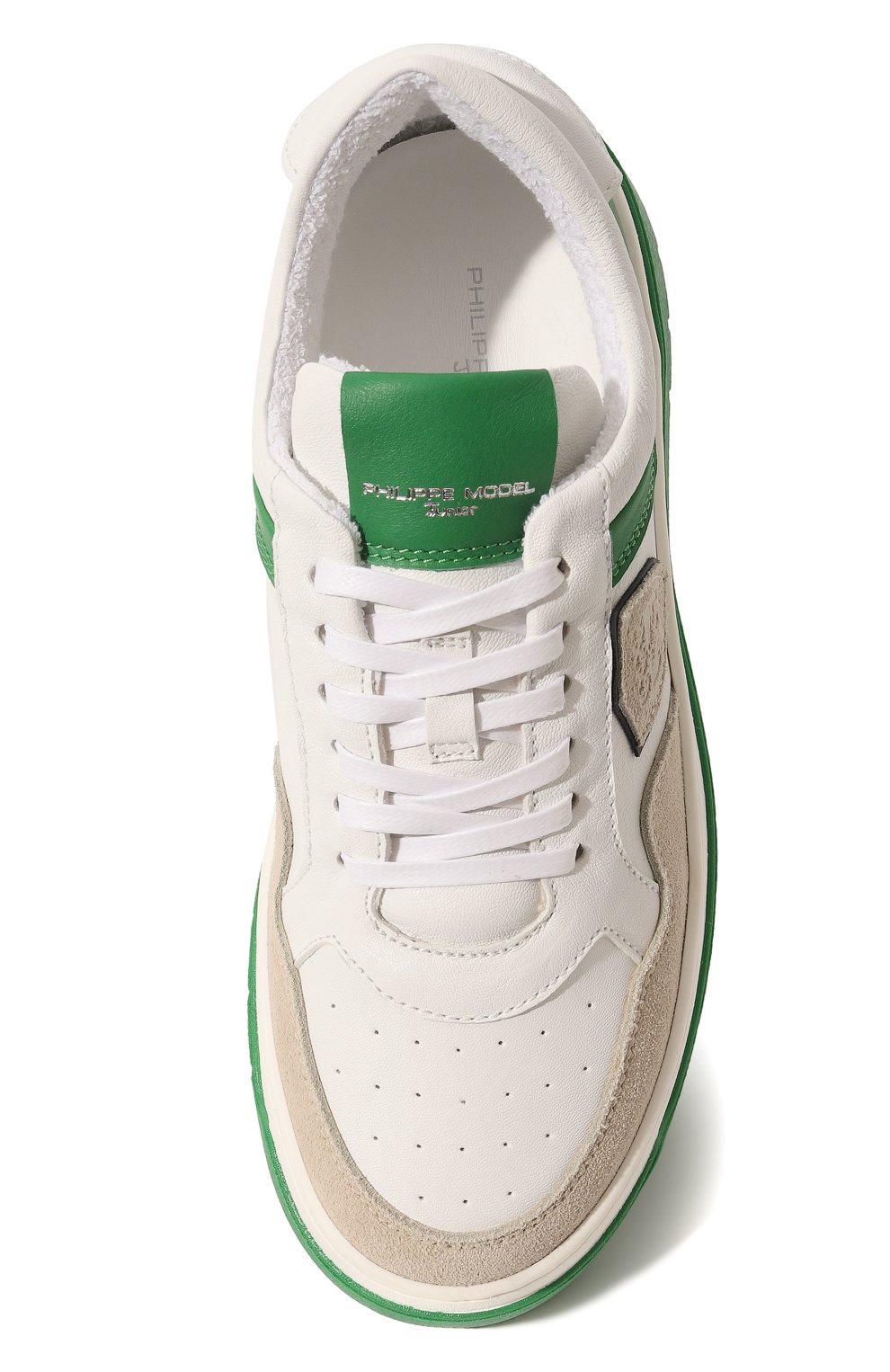 Кожаные кеды PHILIPPE MODEL JUNIOR, арт. 74220/36-40, фото 4