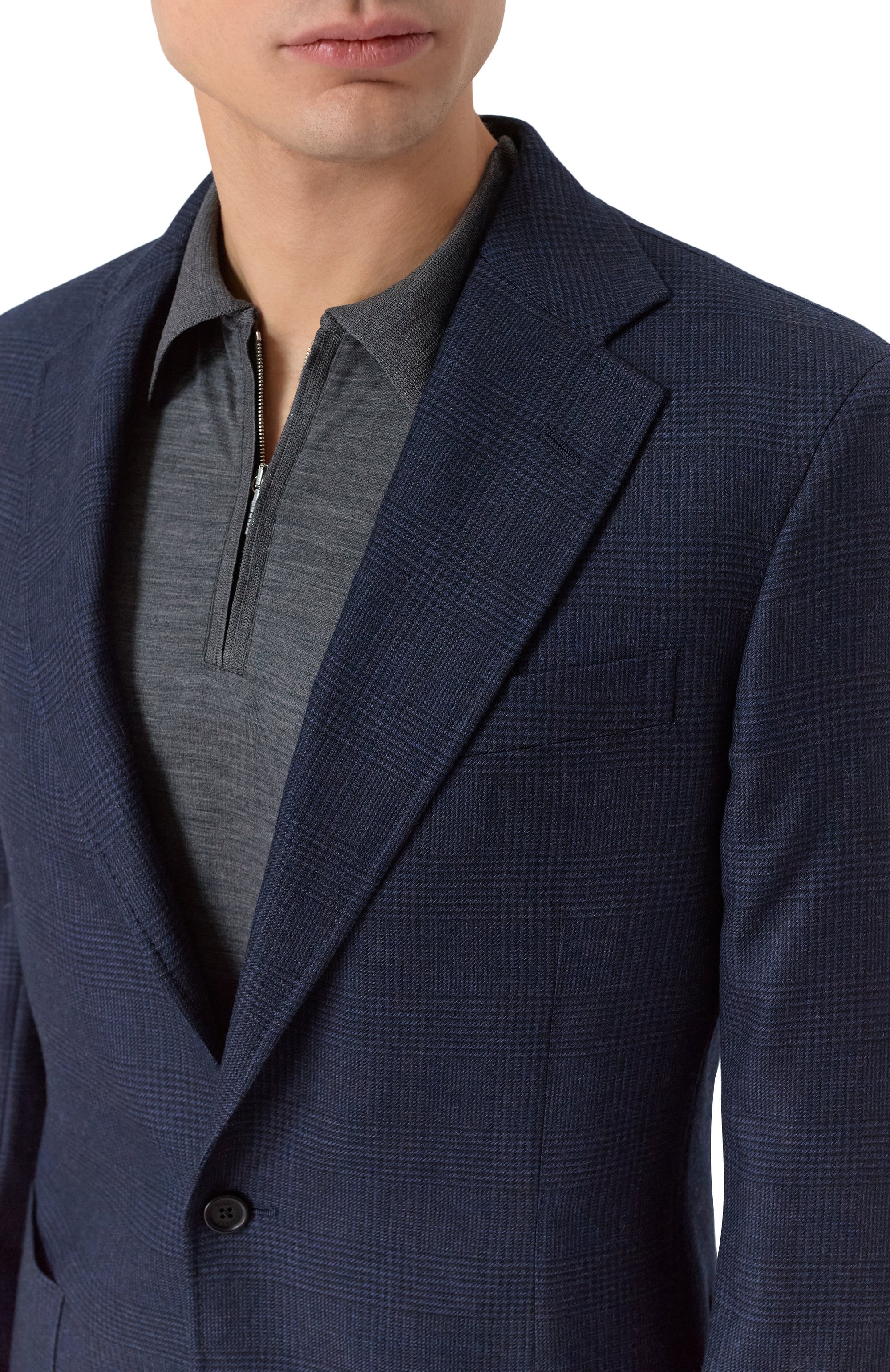 Шерстяной пиджак ZILLI, арт. P2T00AM020051089Q, фото 6