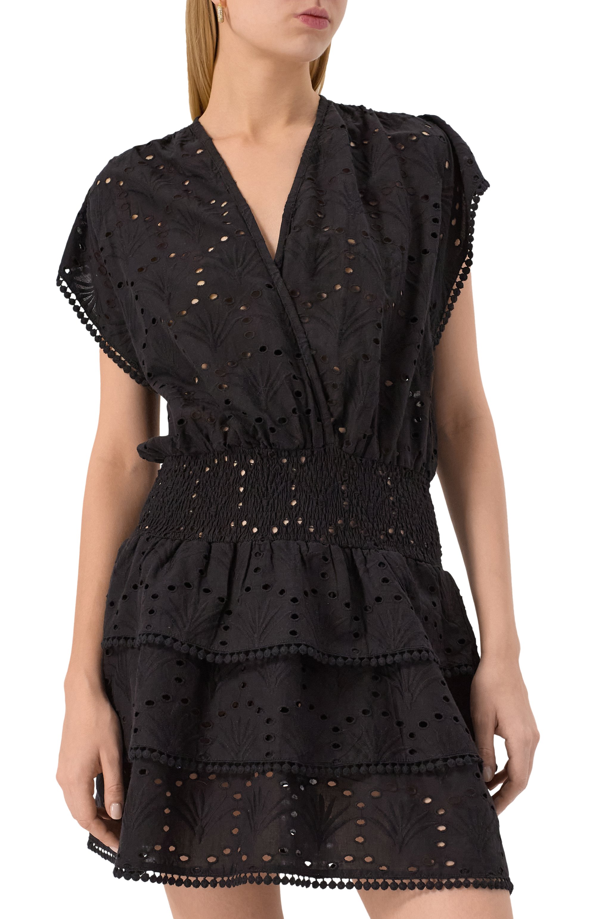 Хлопковое платье MELISSA ODABASH, арт. JESS CR_COTTON, фото 3