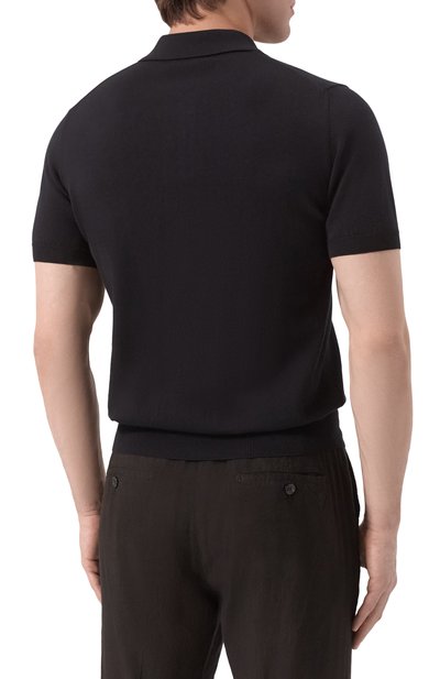 Хлопковое поло CANALI, арт. C0127/MK00145, фото 4