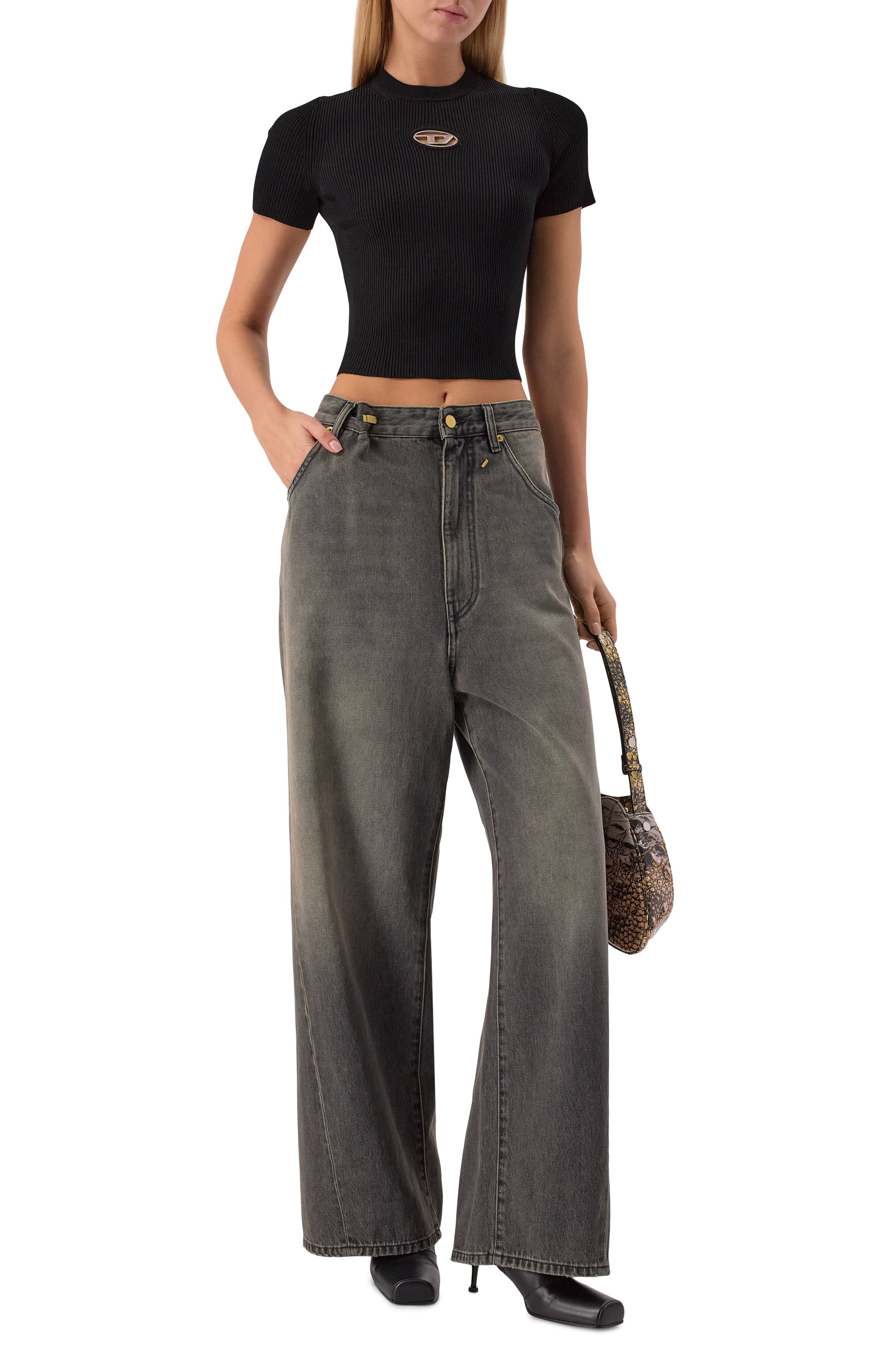 Топ из вискозы DIESEL, арт. A19674/0DLAX, фото 2