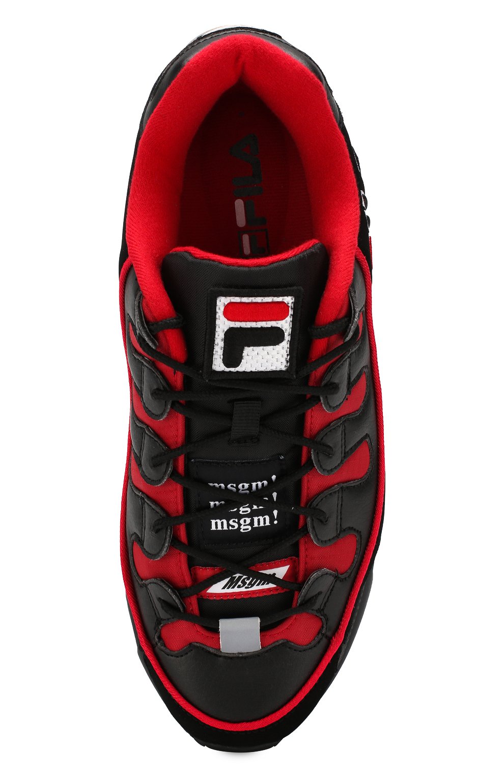 Кожаные кроссовки msgm x fila silva MSGM, арт. 2740MS0125F, фото 5