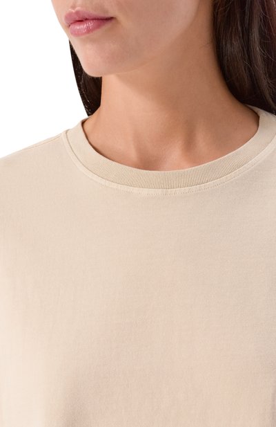 Хлопковая футболка arli AGOLDE, арт. A7370-1521, фото 5