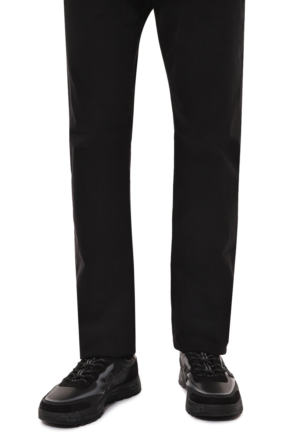 Комбинированные кроссовки nous PREMIATA черного цвета по цене 35500 руб., арт. N0US/VAR 7122M, фото 3 Комбинированные кроссовки nous PREMIATA, арт. N0US/VAR 7122M, фото 3