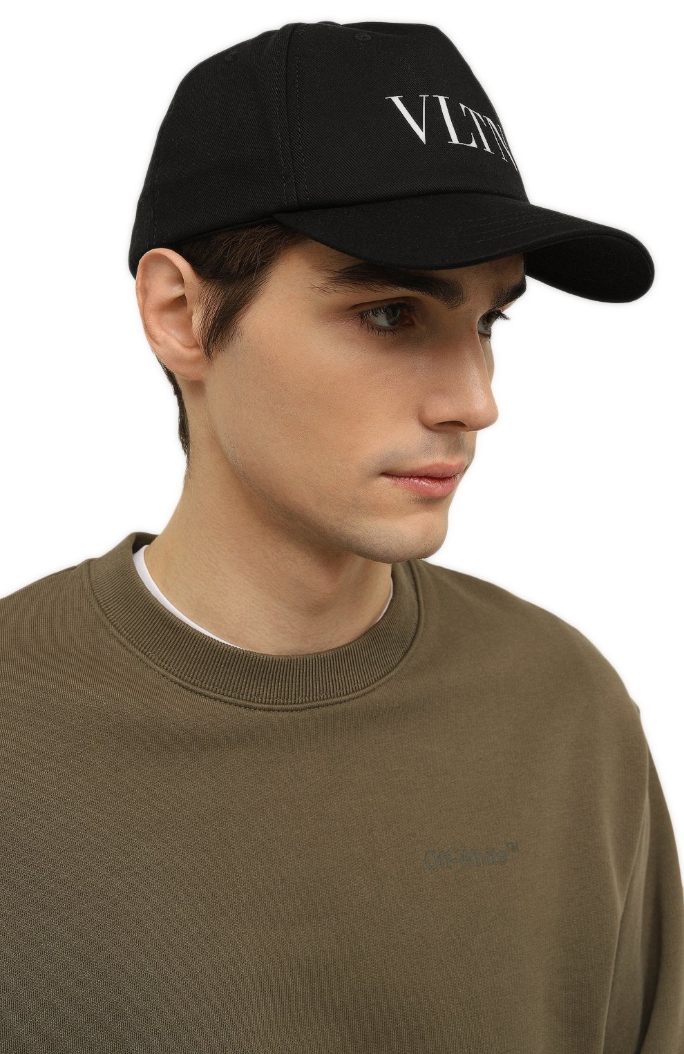 Хлопковая бейсболка VALENTINO, арт. 2Y2HDA10/TNQ, фото 2