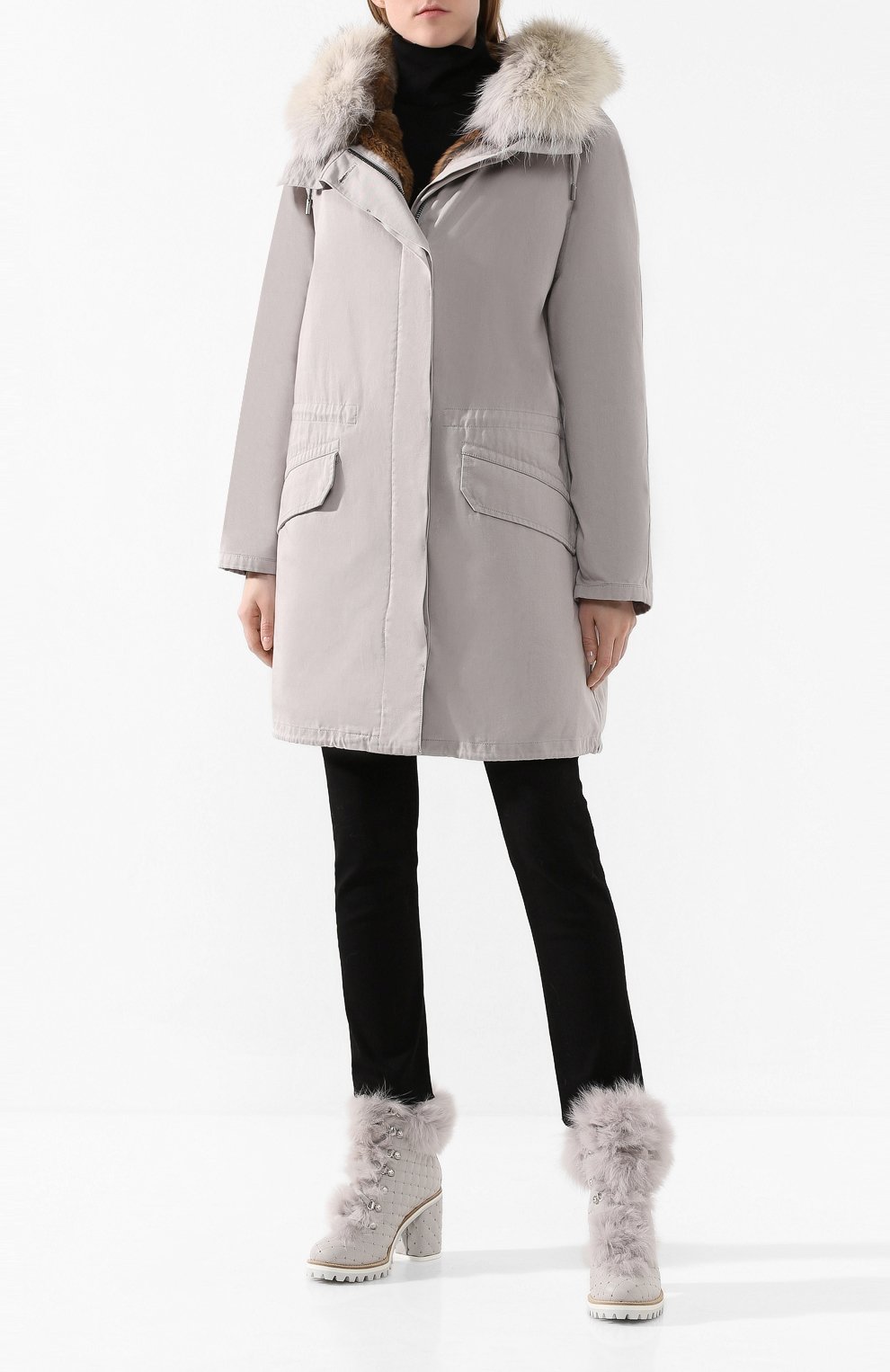 Кожаные ботильоны LE SILLA, арт. 7495M080M1LLCHI, фото 2