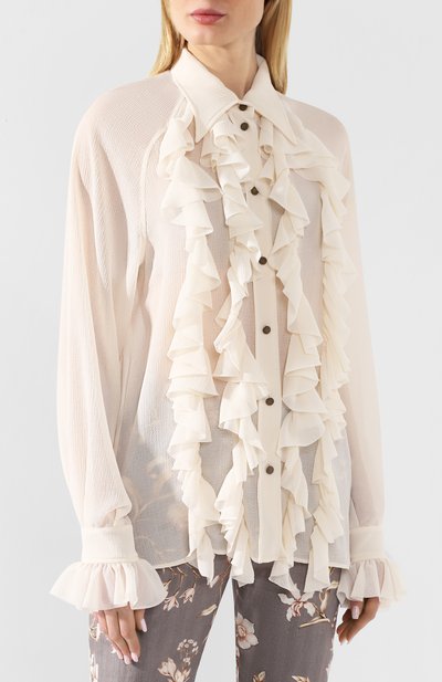 Блузка с жабо PHILOSOPHY DI LORENZO SERAFINI, арт. A0202/717, фото 3
