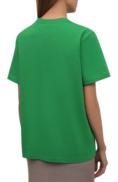 Хлопковая футболка BOTTEGA VENETA, арт. 649060/VF1U0, фото 4