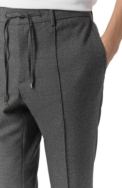 Брюки из шерсти и хлопка ANDREA CAMPAGNA, арт. SPIAGGIA CITY/GB1652, фото 5