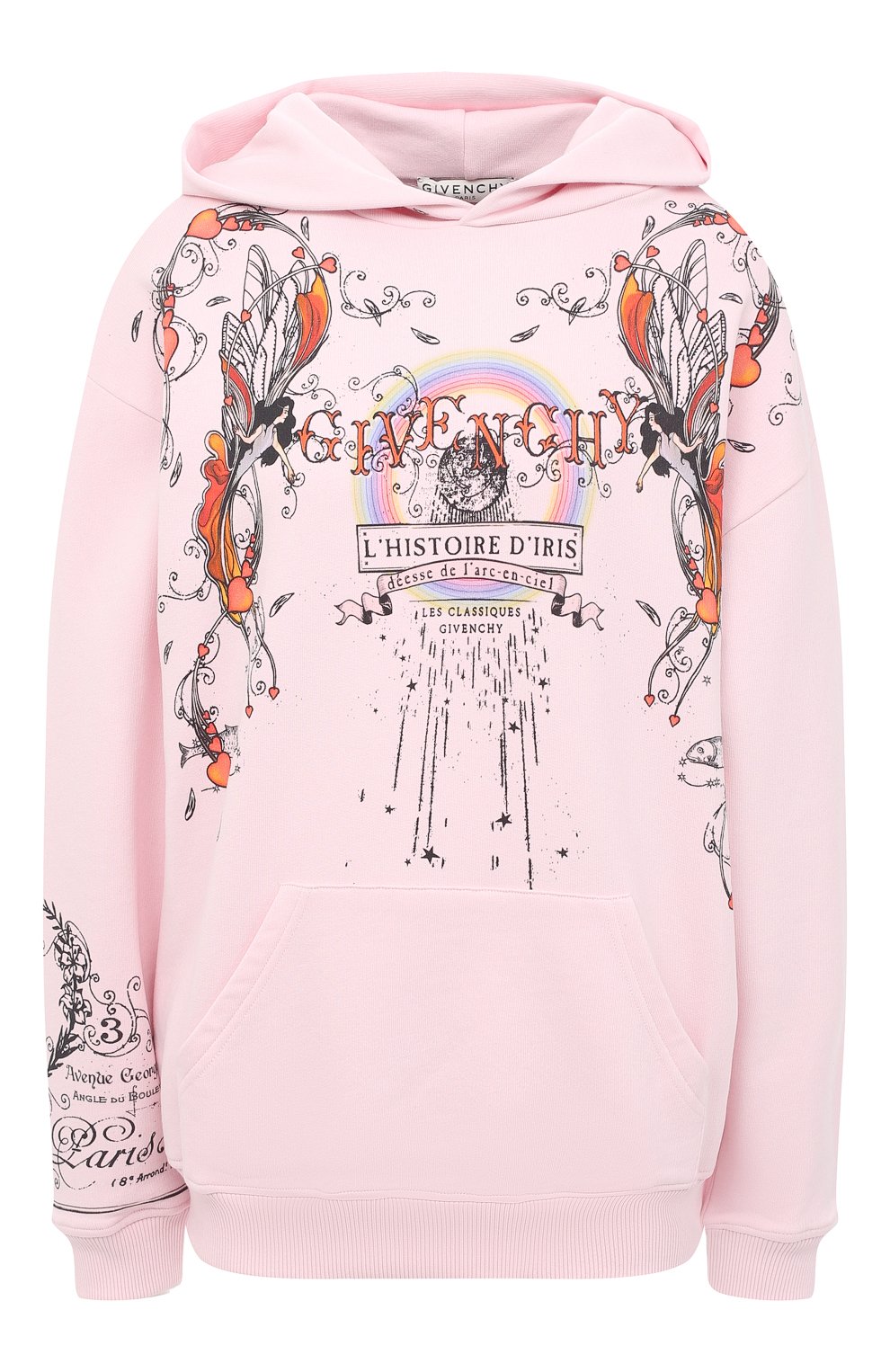 Хлопковое худи GIVENCHY, арт. BWJ01C3Z3V, фото 1