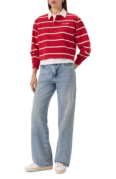 Хлопковое поло SPORTY AND RICH, арт. ST008606300RE33, фото 2