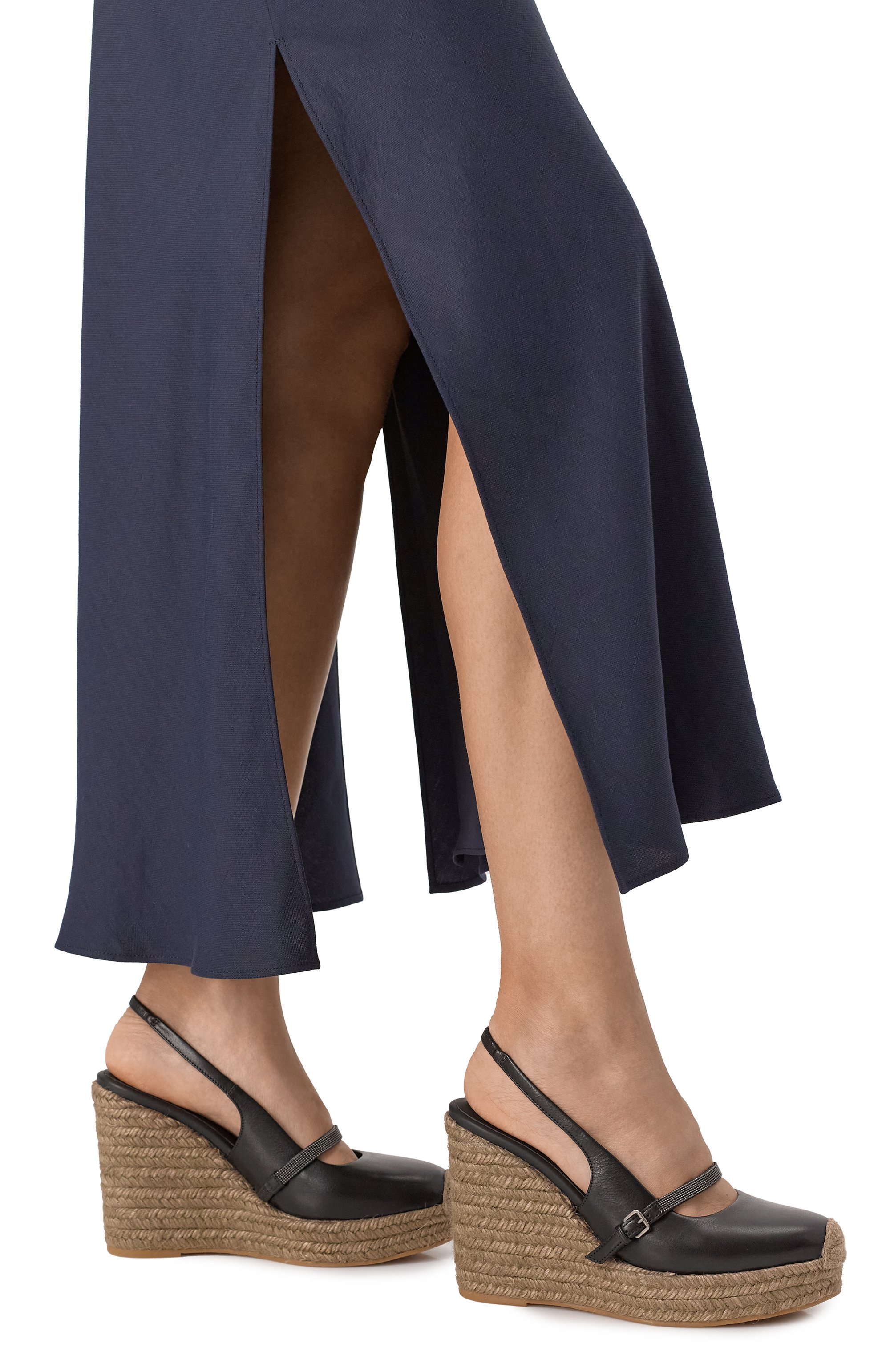 Кожаные туфли BRUNELLO CUCINELLI черного цвета по цене 158500 руб., арт. MZSLG2932, фото 3 Кожаные туфли BRUNELLO CUCINELLI, арт. MZSLG2932, фото 3