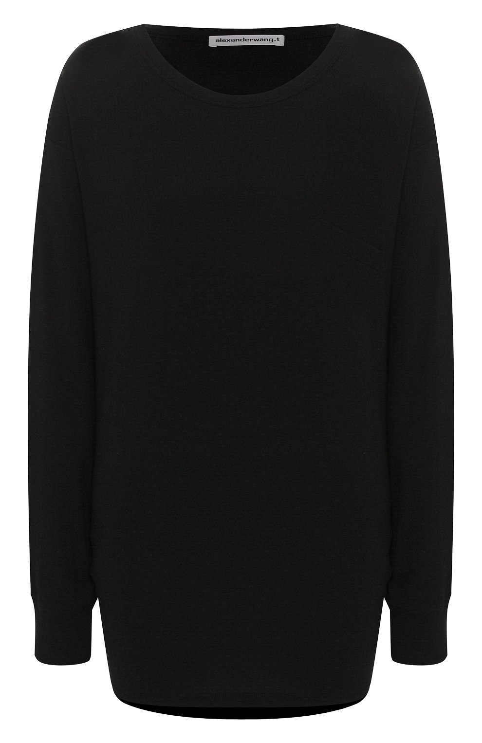Хлопковый лонгслив ALEXANDERWANG.T, арт. 4CC1201078, фото 1