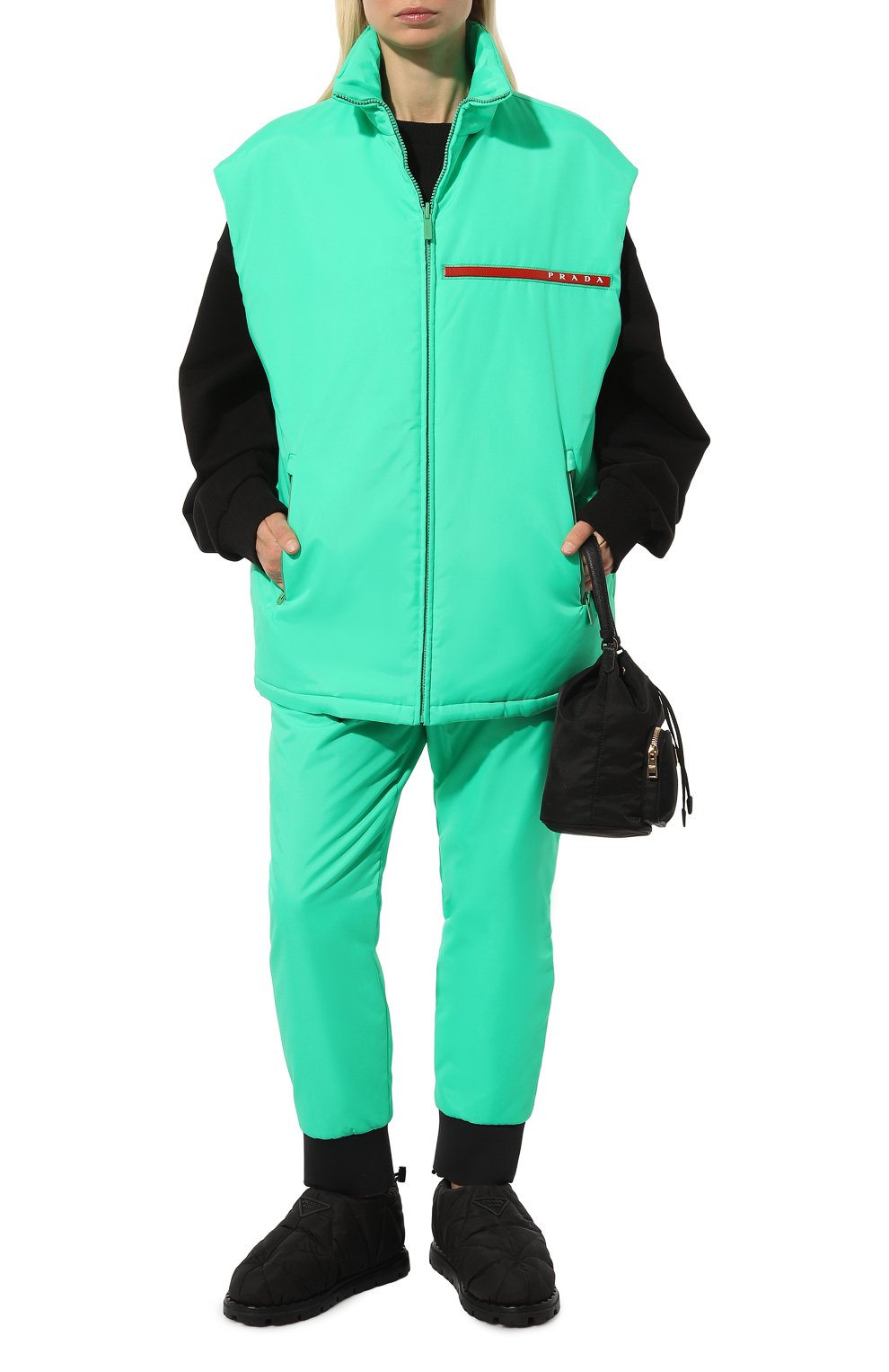 Утепленные брюки PRADA, арт. 22H781-1SMH-F0XO4-182, фото 2