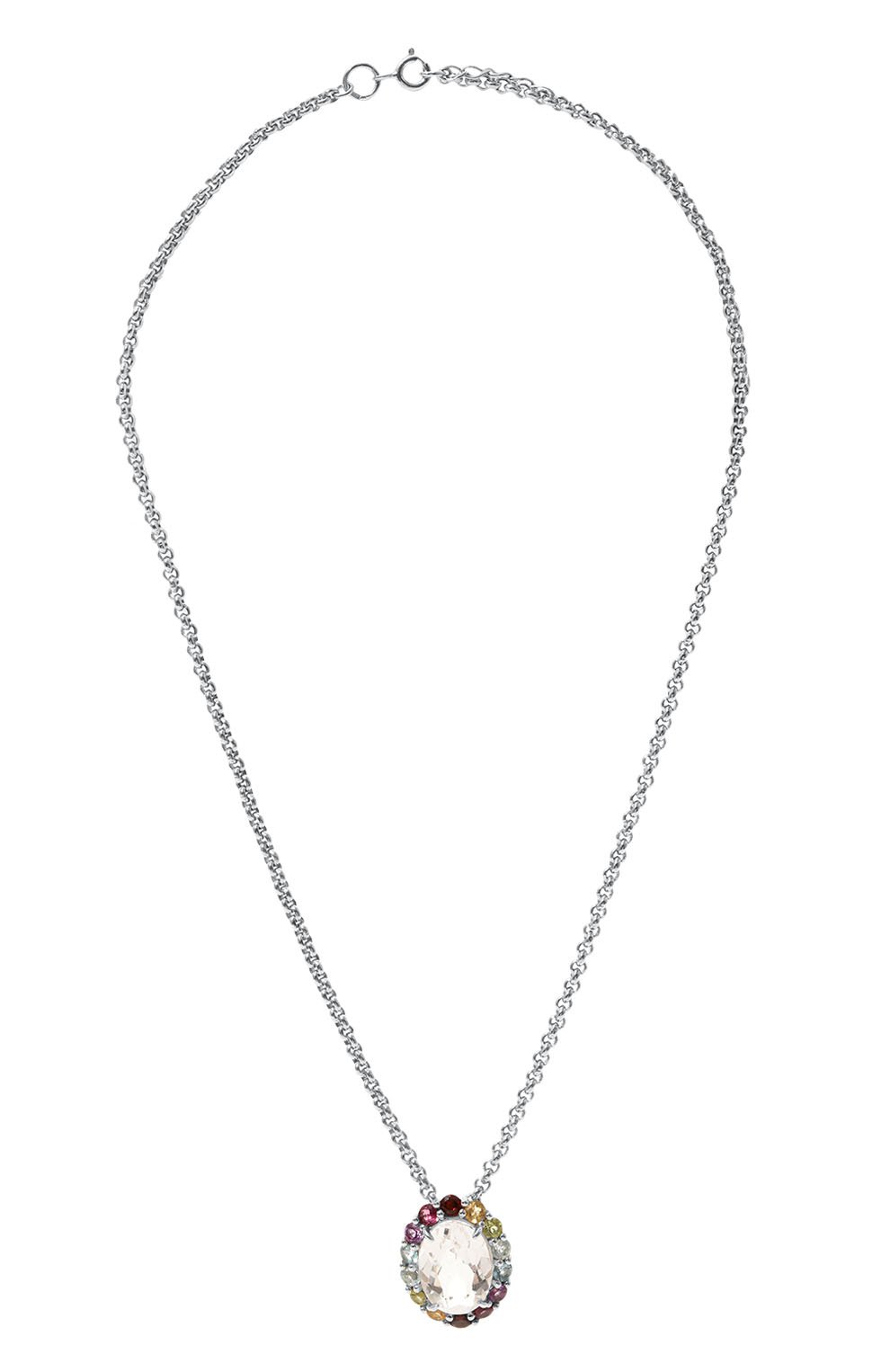 Радужная подвеска с хрусталем SECRETS JEWELRY разноцветного цвета по цене 35710 руб., арт. РПХОС00311, фото 1 Радужная подвеска с хрусталем SECRETS JEWELRY, арт. РПХОС00311, фото 1