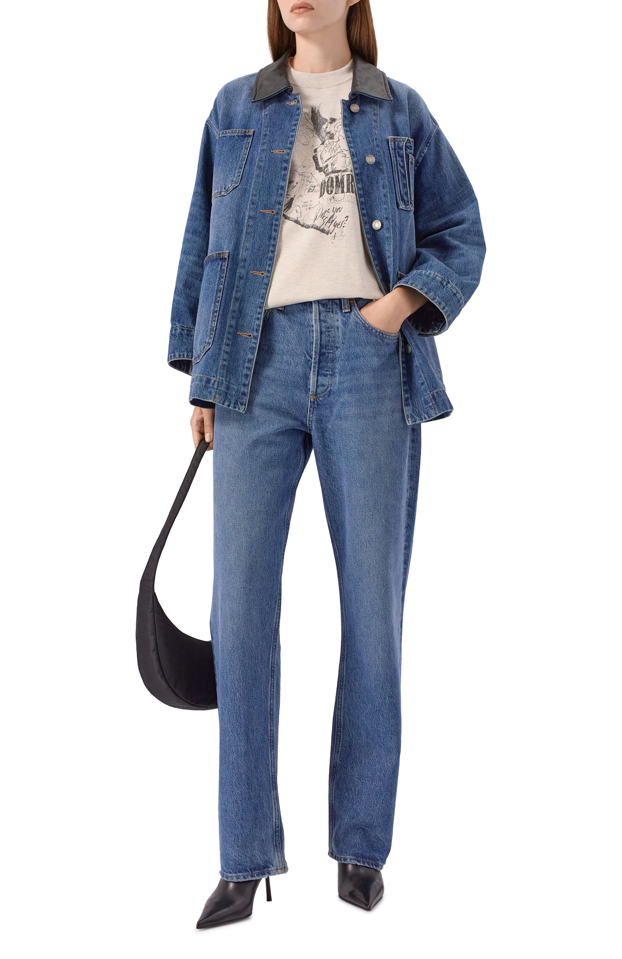 Хлопковая футболка DOMREBEL, арт. RUNT T-SHIRT, фото 2