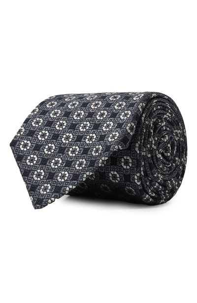 Мужской шелковый галстук CANALI, арт. 18/HJ03955